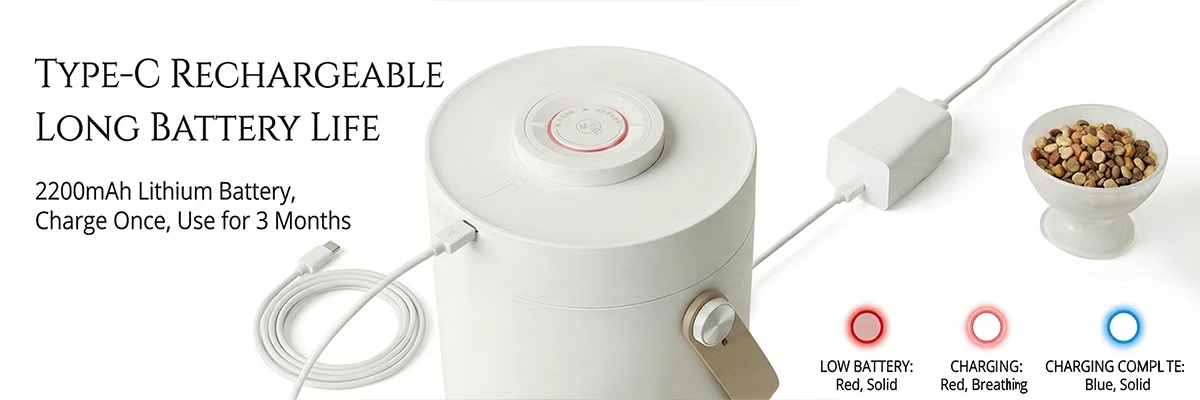 Smart vacuum food bucket Smart vacuum food bucket