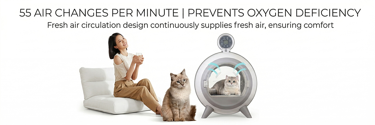 Intelligent pet hair dryer