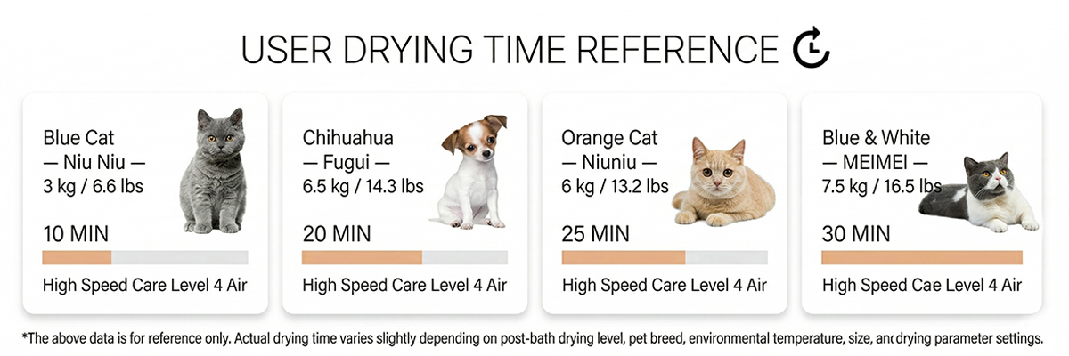 Transparent pet grooming room