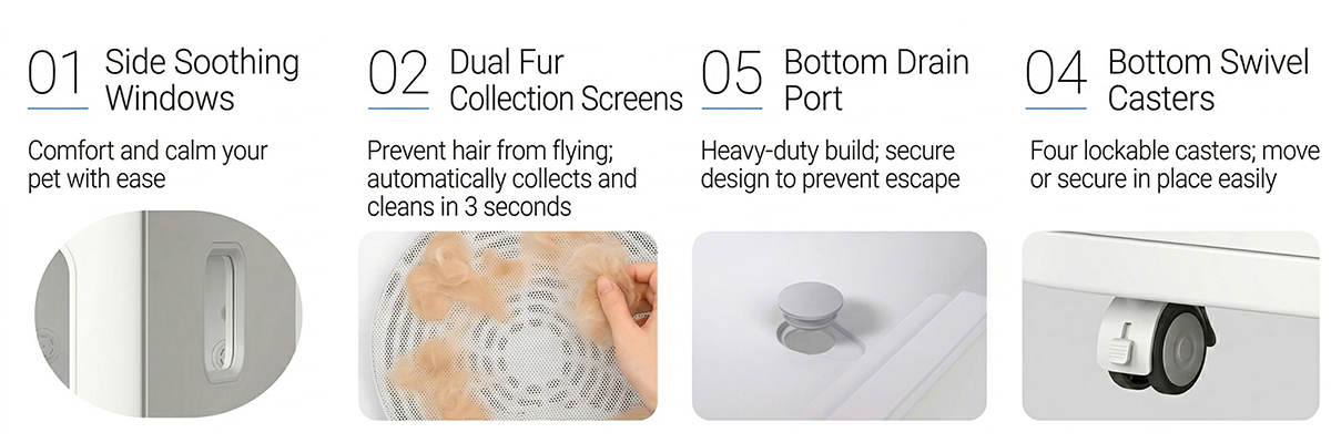 Portable grooming station