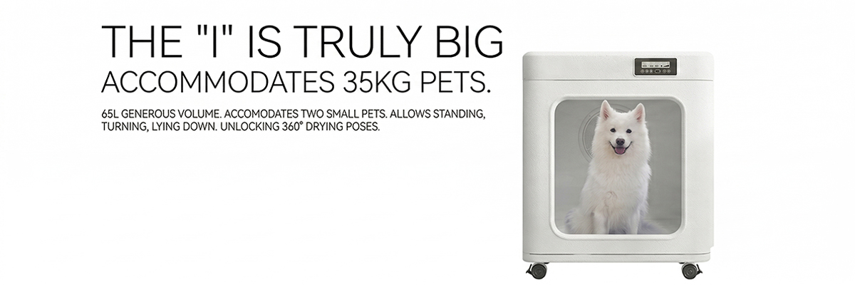 Smart pet grooming cabin