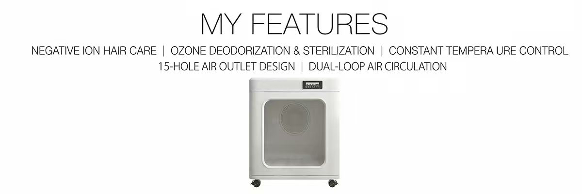 Pet salon drying equipment