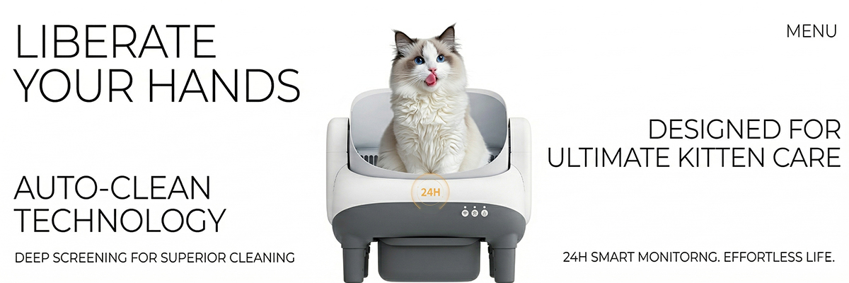 Odorless cat toilet