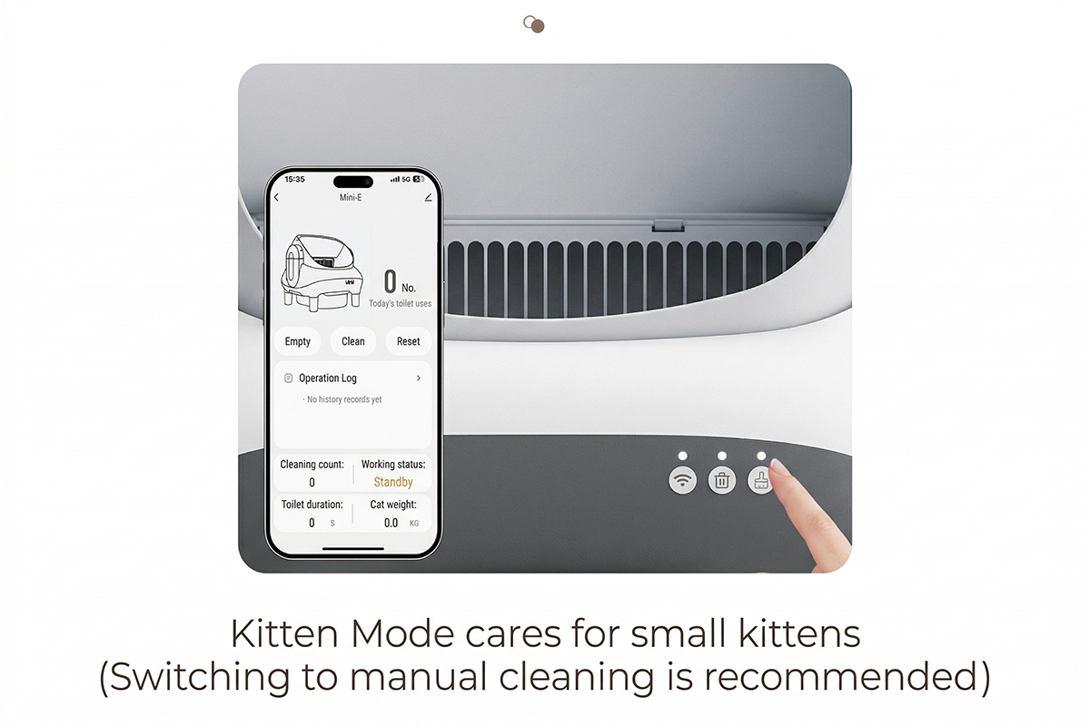 Easy clean pet litter