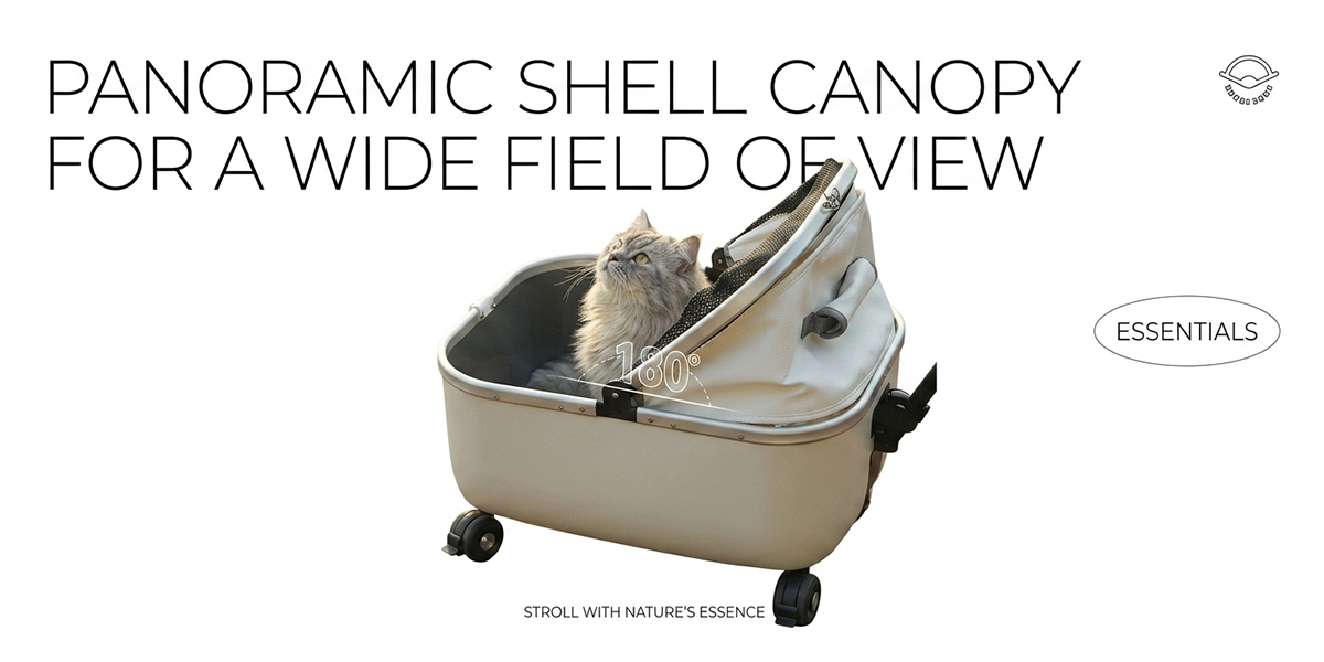 Lightweight Foldable Pet Buggies