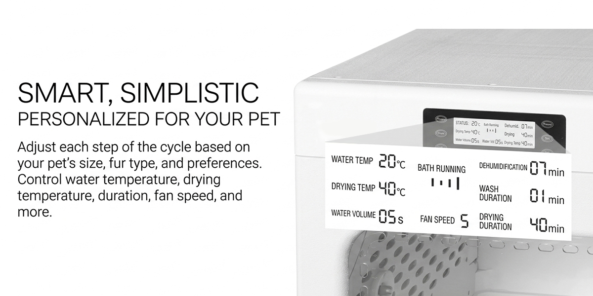 B2B Pet Hair Collection Dryer