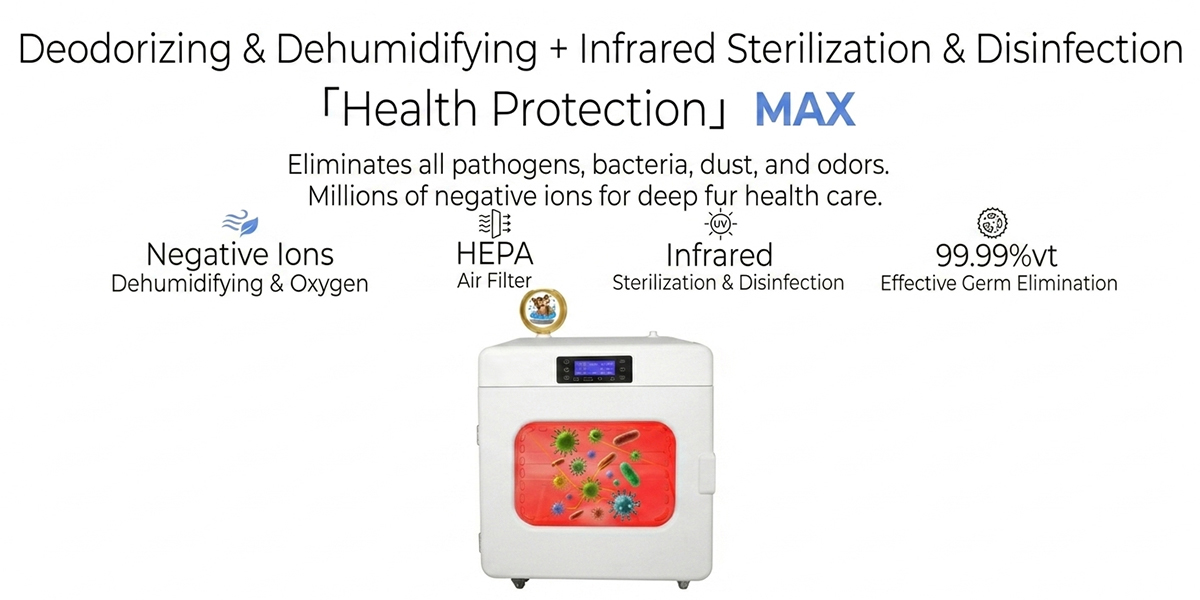 Ozone Disinfection Dog Drying Cabin