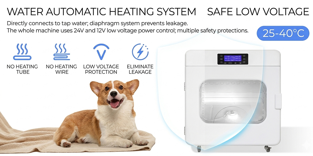 Smart Touchscreen Pet Washer