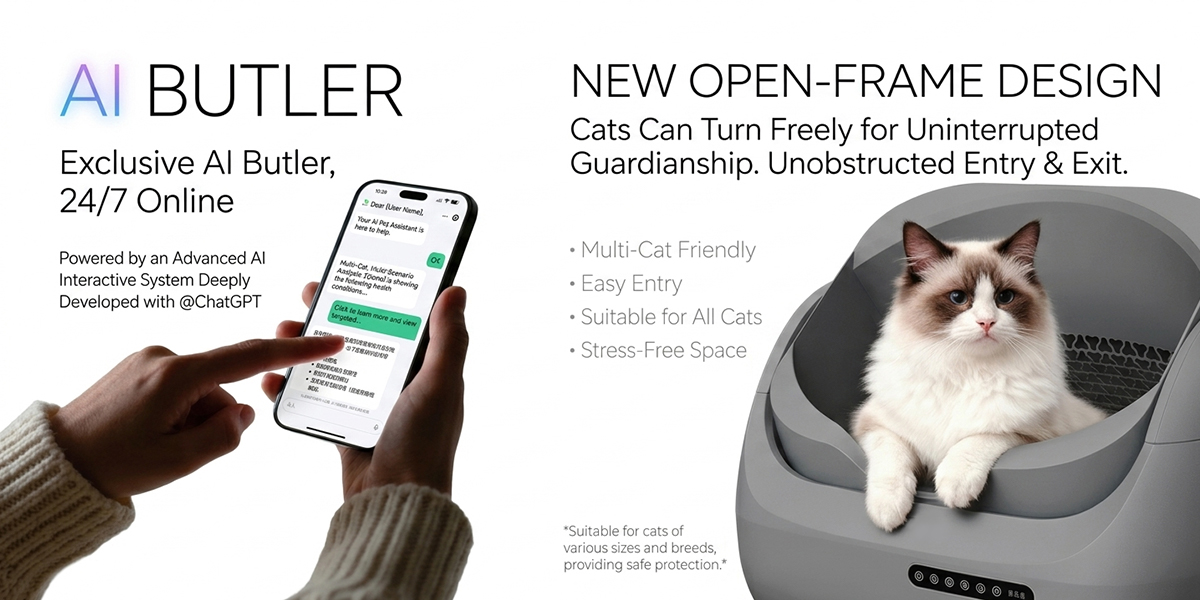 Direct Supplier Auto Cat Litter Pan