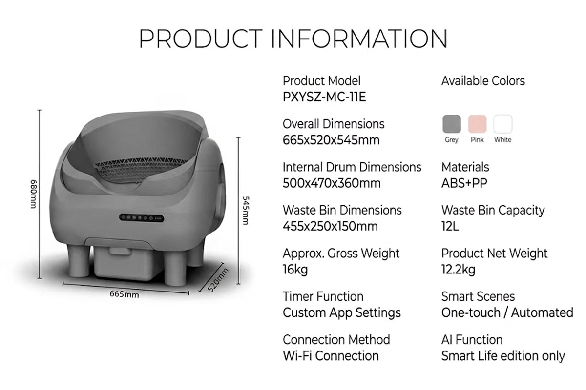 Smart Cat Litter Box
