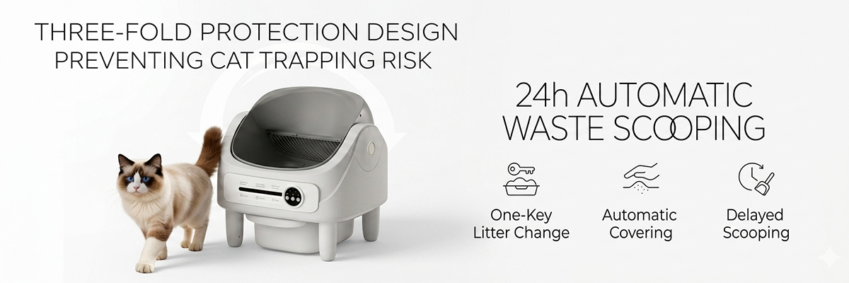 Automatic Cat Litter Box