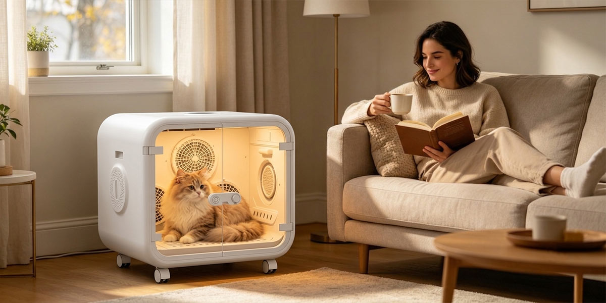 Smart Pet Drying Cabin Smart Pet Drying Cabin