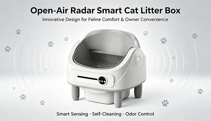 Beyond the Box: Revolutionizing Feline Care with the Open Radar Smart Cat Litter Box